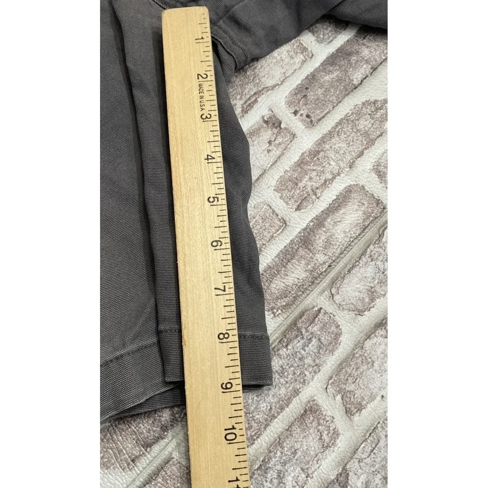L.L. Bean Shorts Natural Fit Pathfinder Stretch Men's Gray 42 Canvas Work Hiking